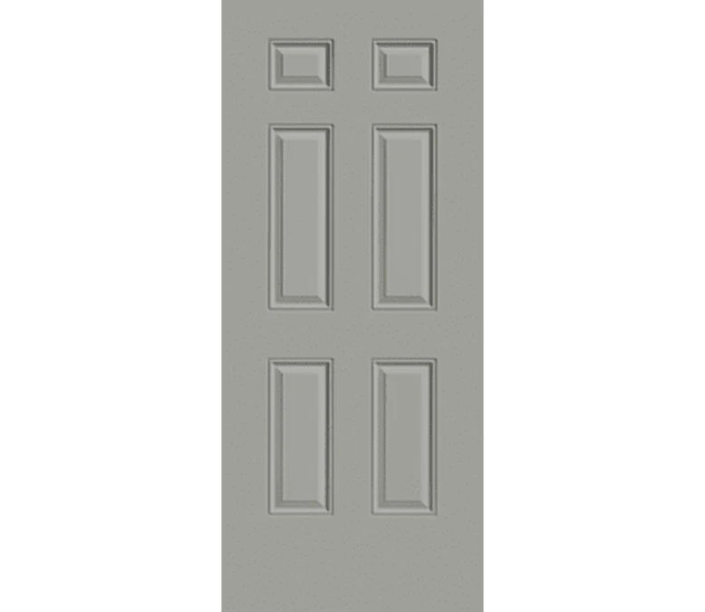 Pittsburgh 6 Panel Steel Entry Door