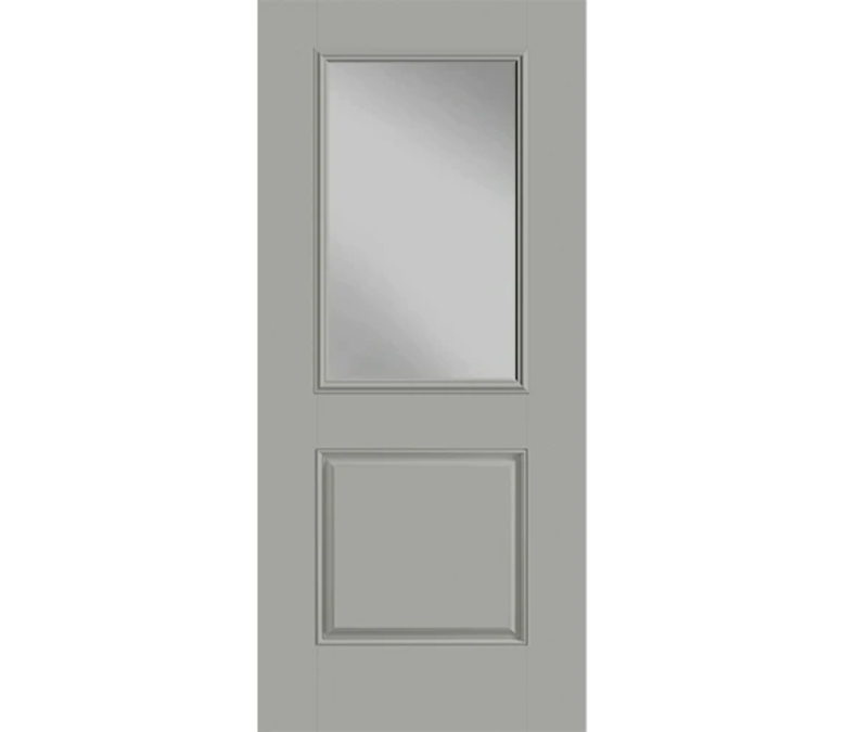 Pittsburgh Half Light 1 Panel Fiberglass Entry Door