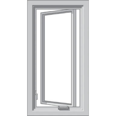 Pittsburgh Pella Hurricane Shield Series Vinyl Casement Window