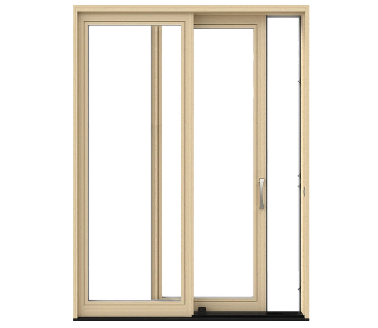 Pittsburgh Pella Lifestyle Series Wood Sliding Patio Doors